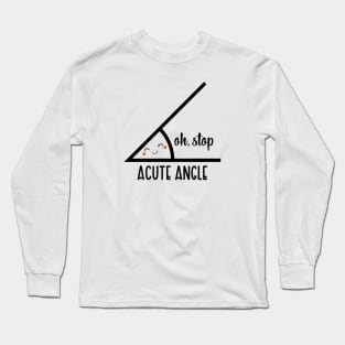 Math Teacher Long Sleeve T-Shirt